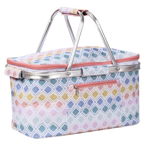 Porta by Ladelle Oceana Beach Vibes Picnic Basket