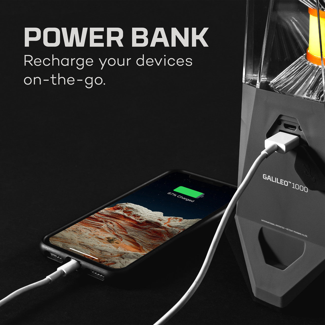 Nebo Galileo 1000 Rechargeable Lantern and Power Bank