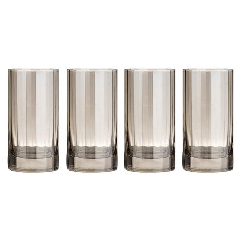 Tempa Ava Champagne 4pk Highball Tumbler