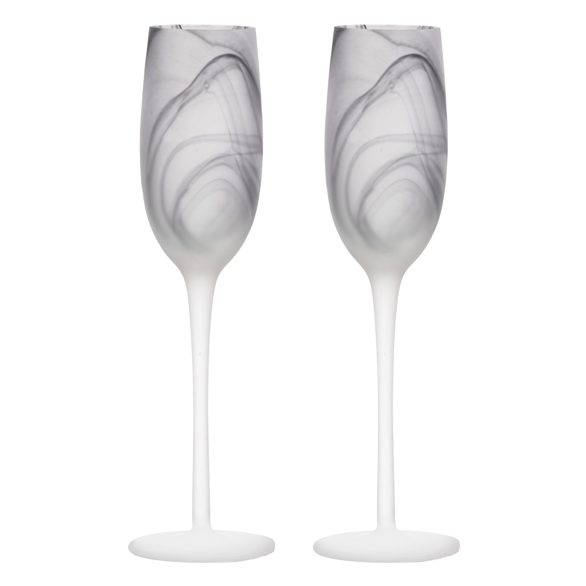 Tempa Skylar Storm 2pk Champagne Glass