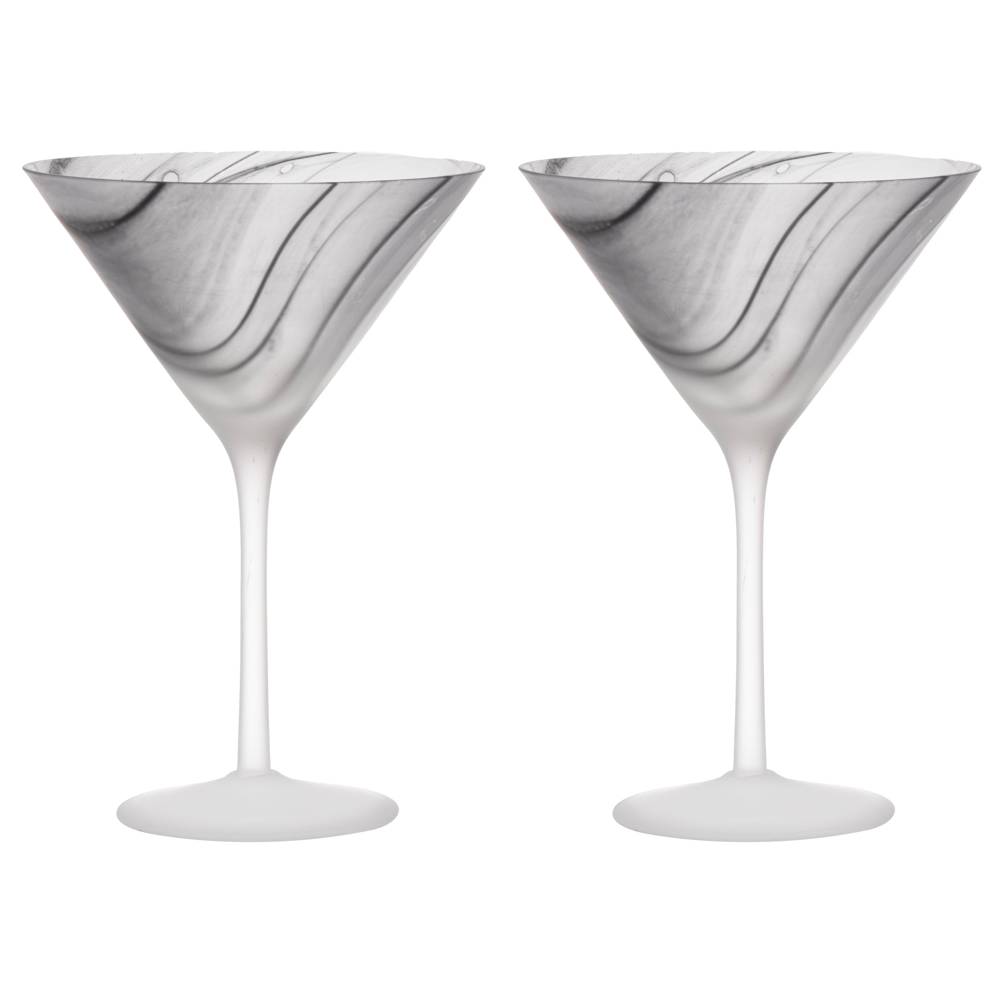 Tempa Skylar Storm 2pk Martini Glass