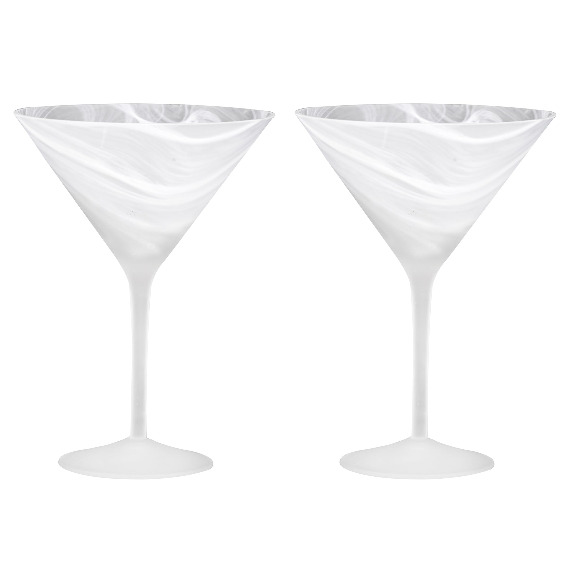 Tempa Skylar Frost 2pk Martini Glass