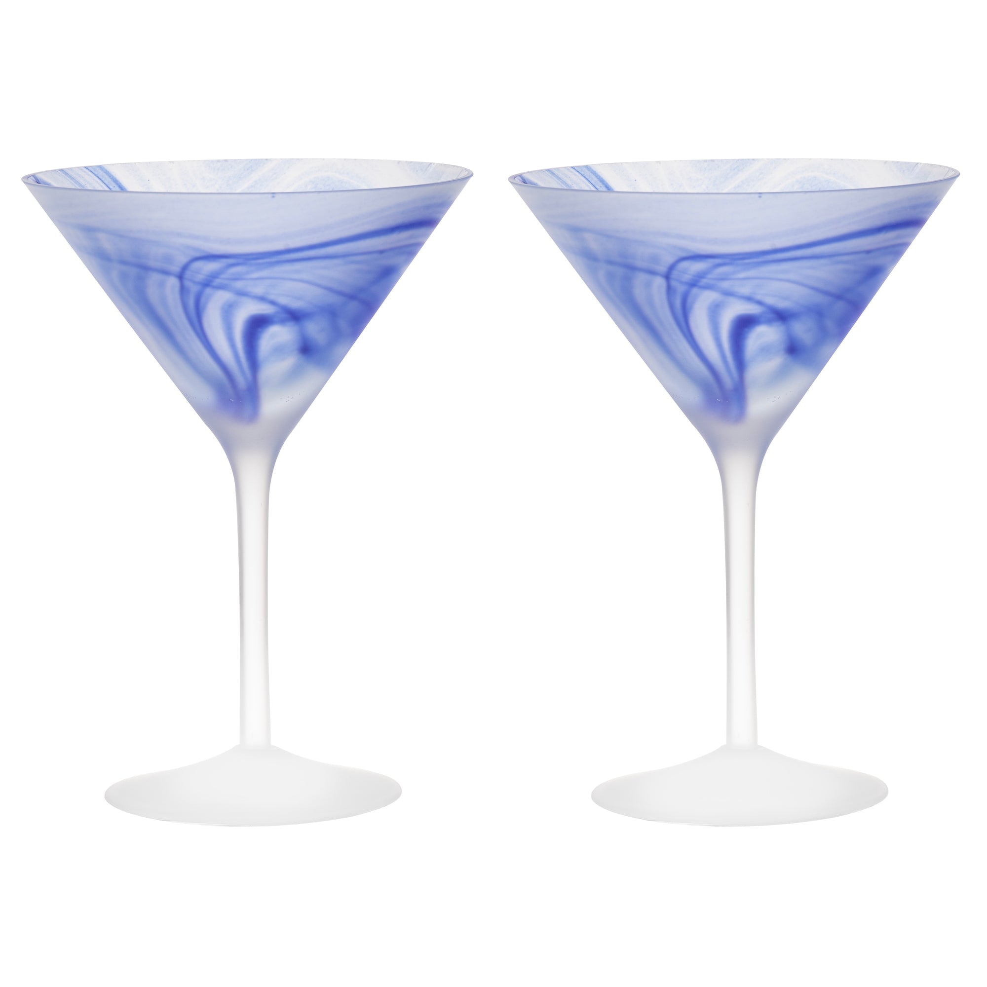 Tempa Skylar Ocean 2pk Martini Glass