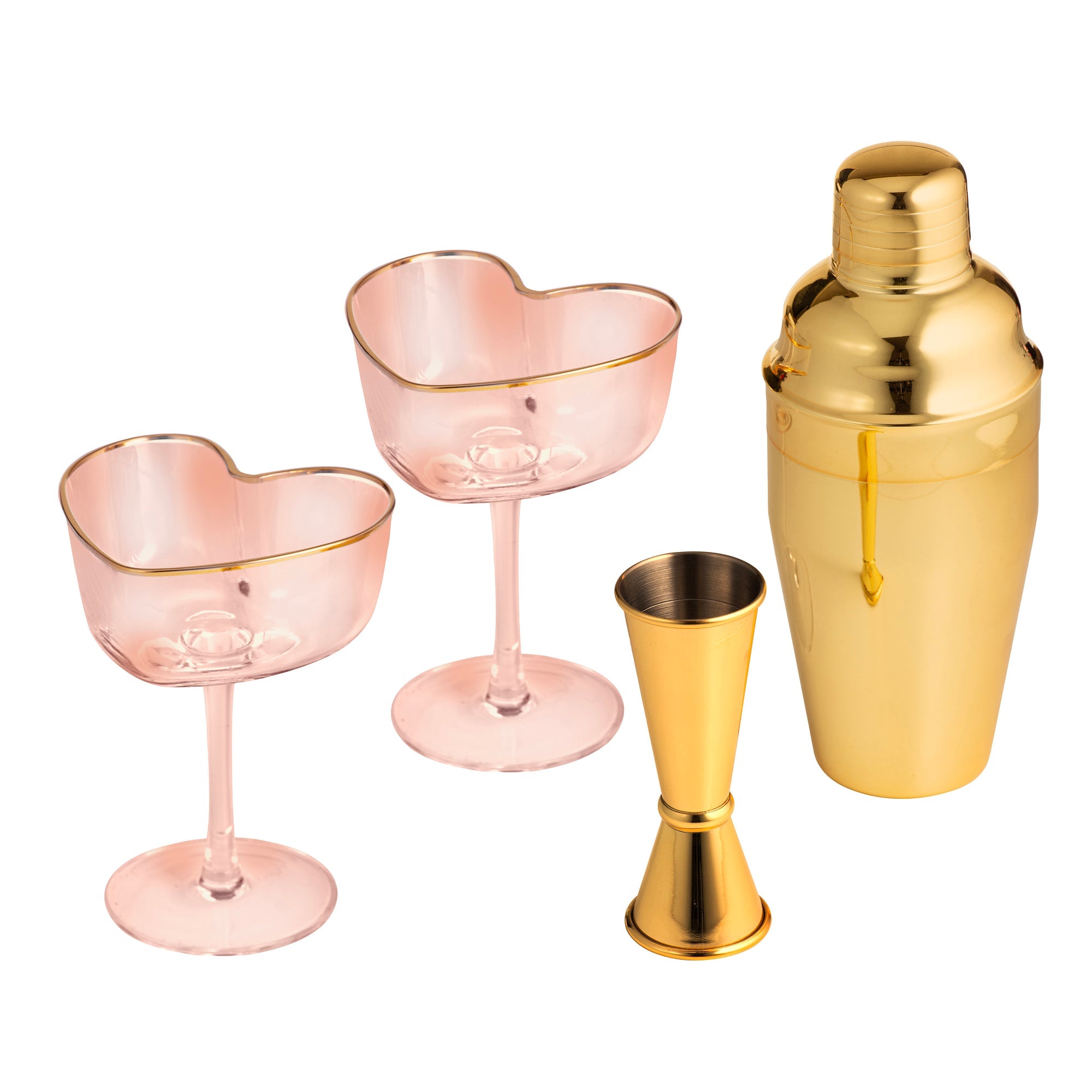Tempa Amour Pink 4pc Cocktail Set