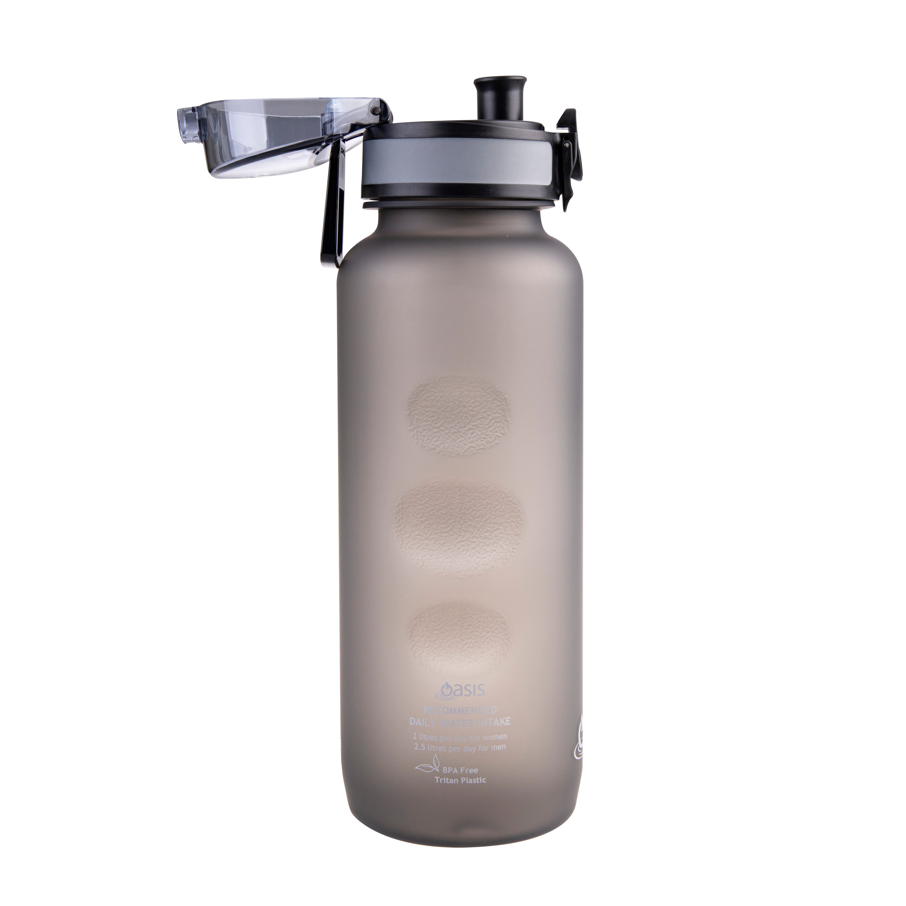 Oasis Tritan Sports Bottle 750ml - Graphite