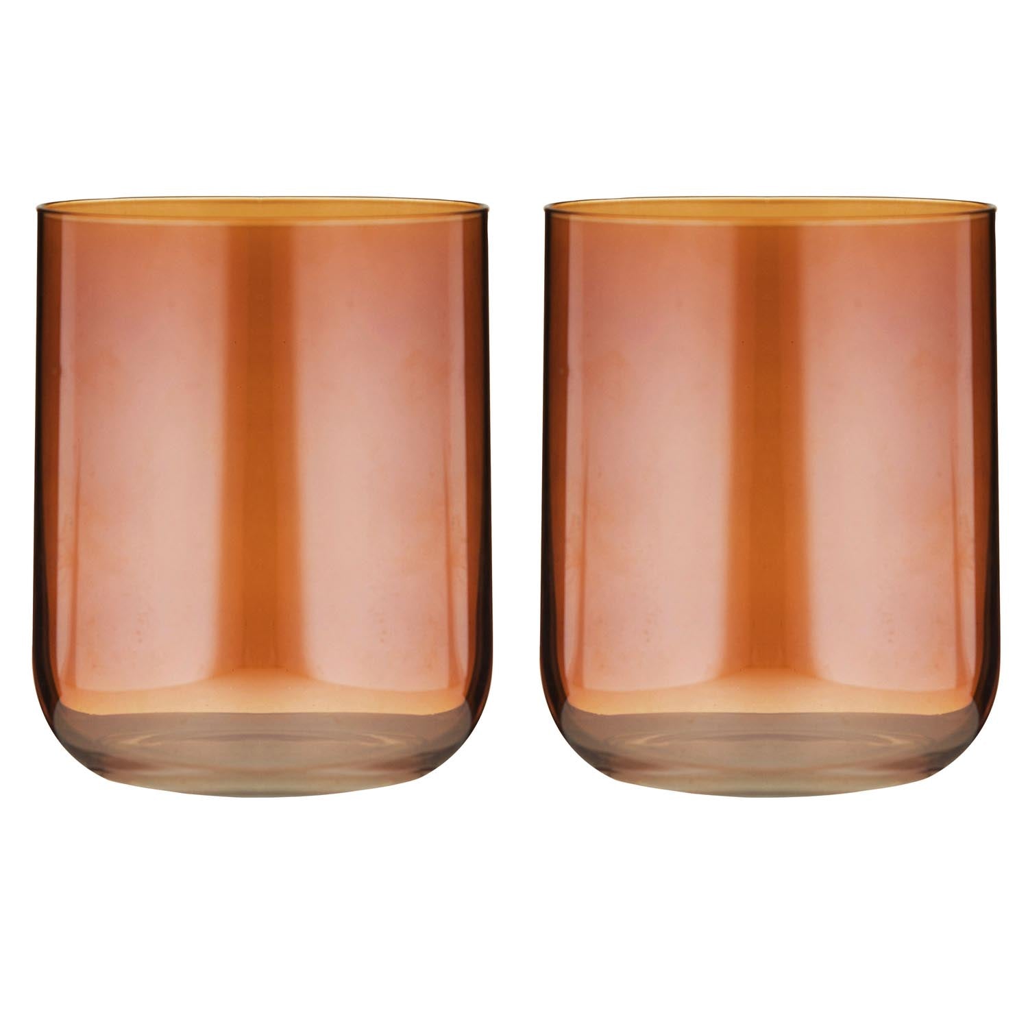 Tempa Verity Amber 2pk Lowball Tumbler