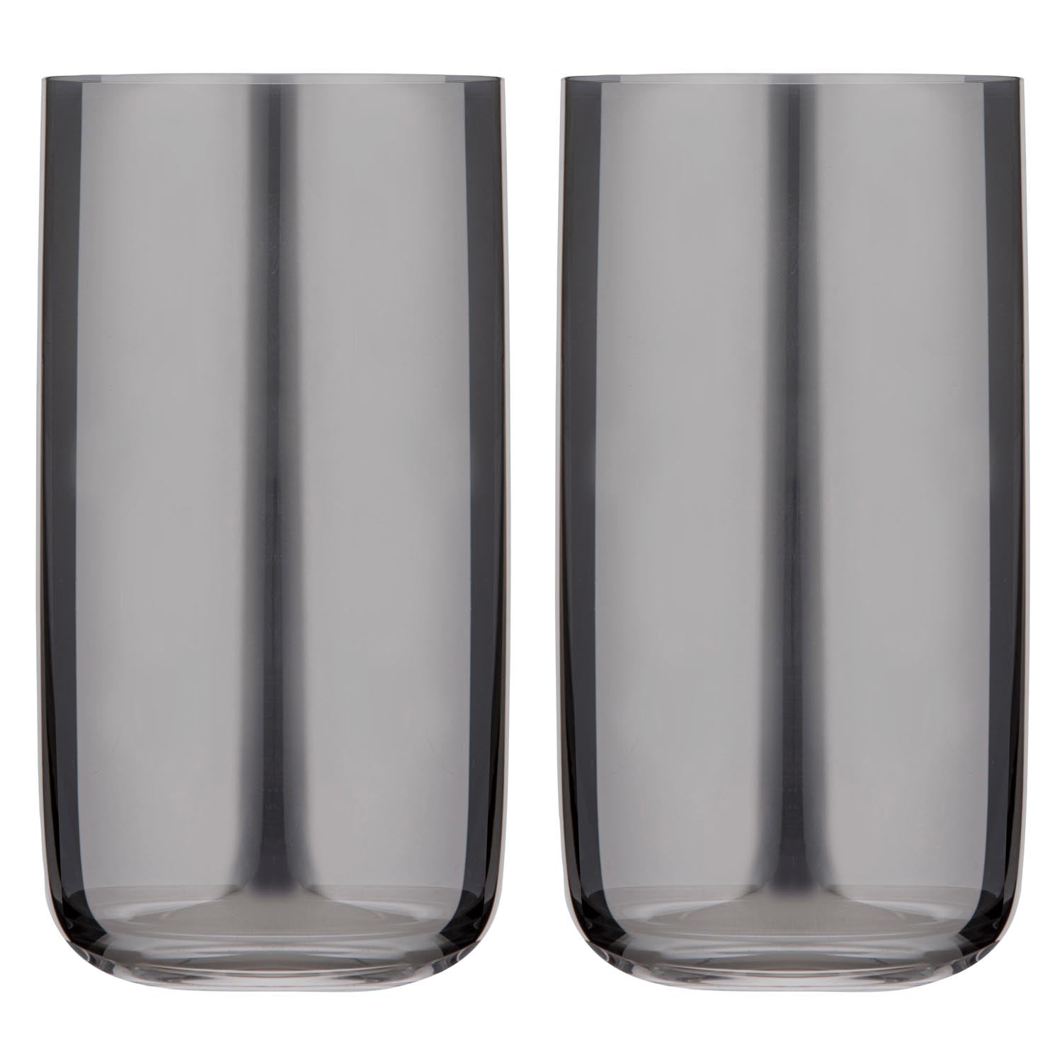 Tempa Verity Smoke 2pk Highball Tumbler