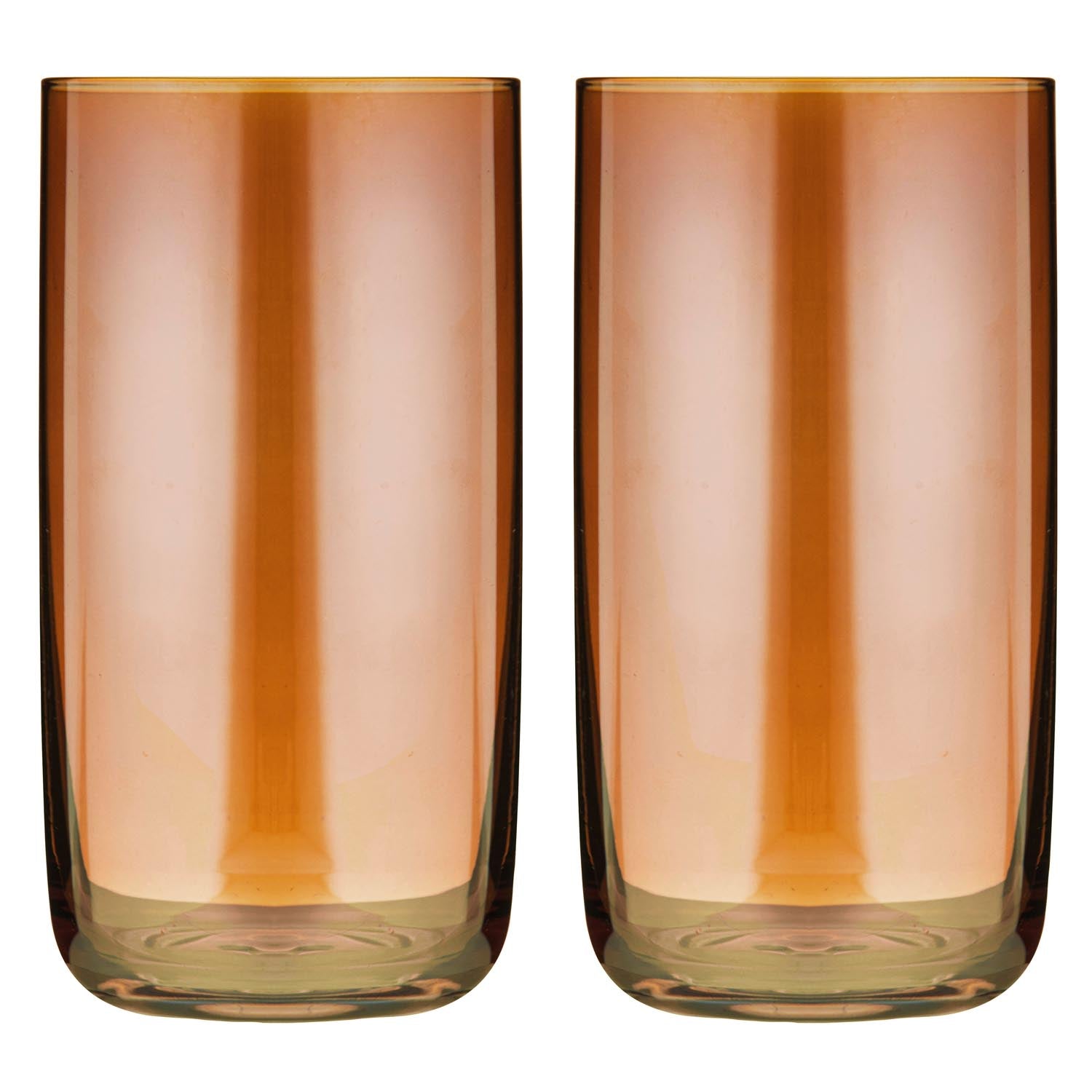 Tempa Verity Amber 2pk Highball Tumbler