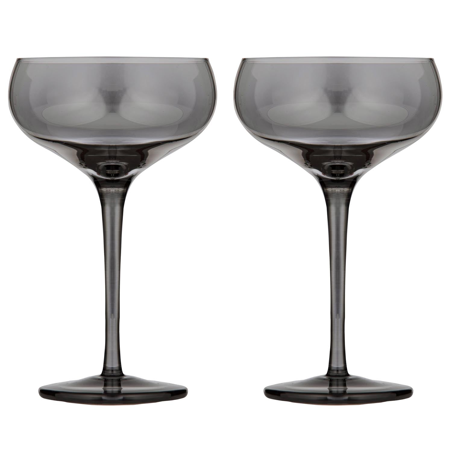 Tempa Verity Smoke 2pk Coupe Glass