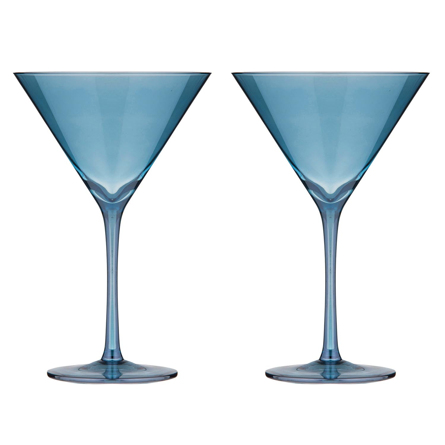 Tempa Verity Sapphire 2pk Martini Glass