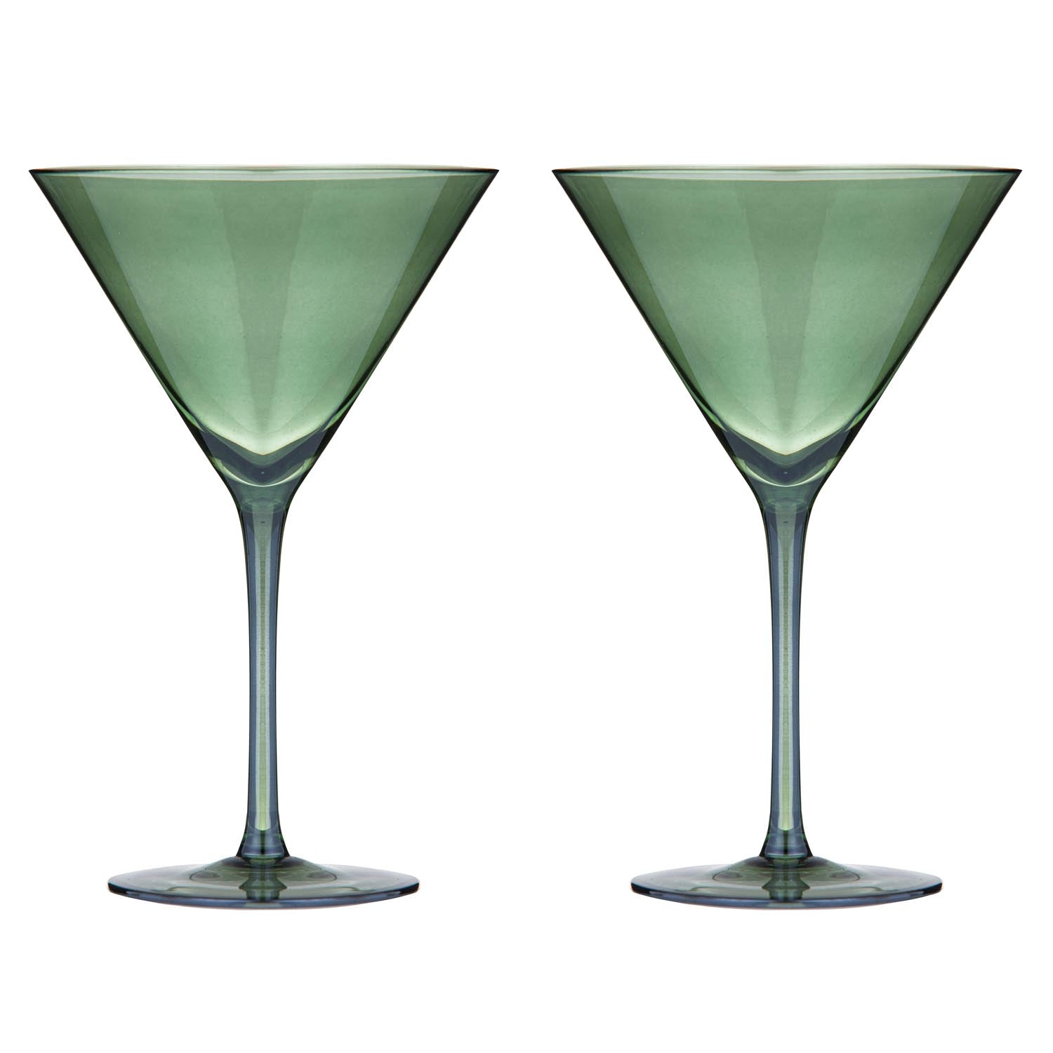 Tempa Verity Fern 2pk Martini Glass