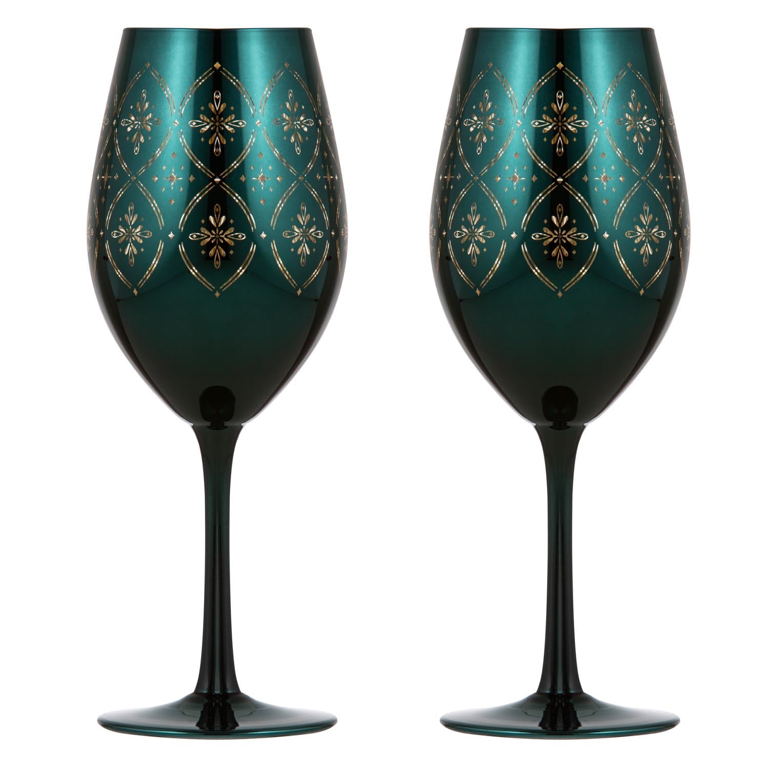 Tempa Chantelle Emerald 2pk Wine Glass