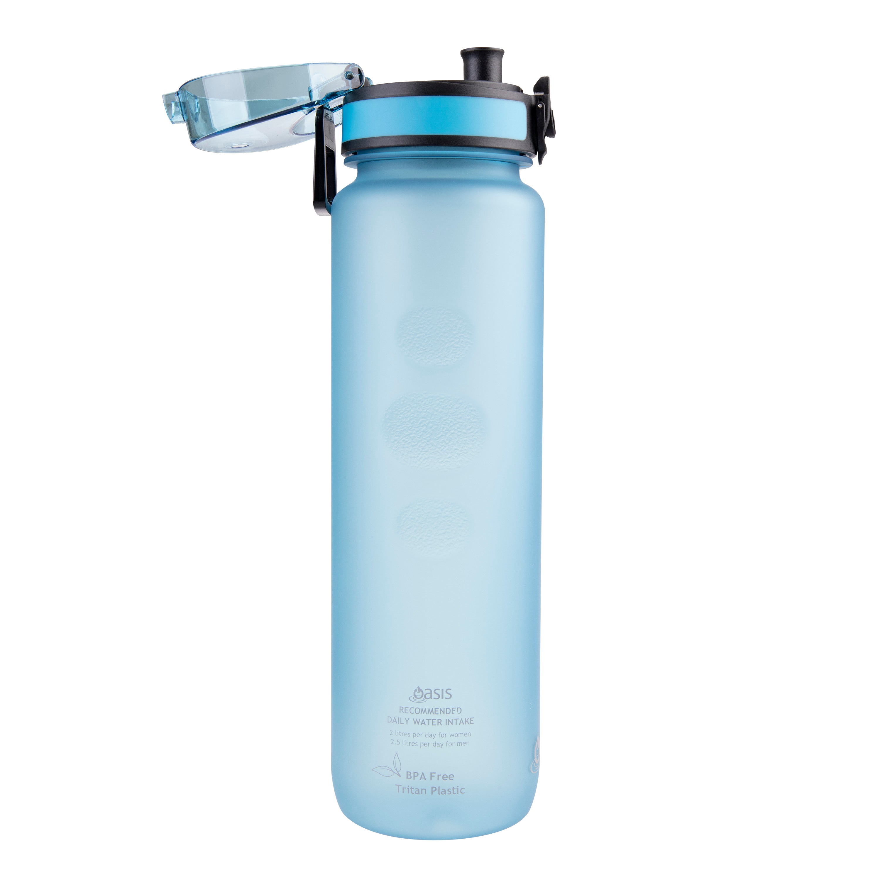 Oasis Tritan Sports Bottle 1L - Glacier Blue