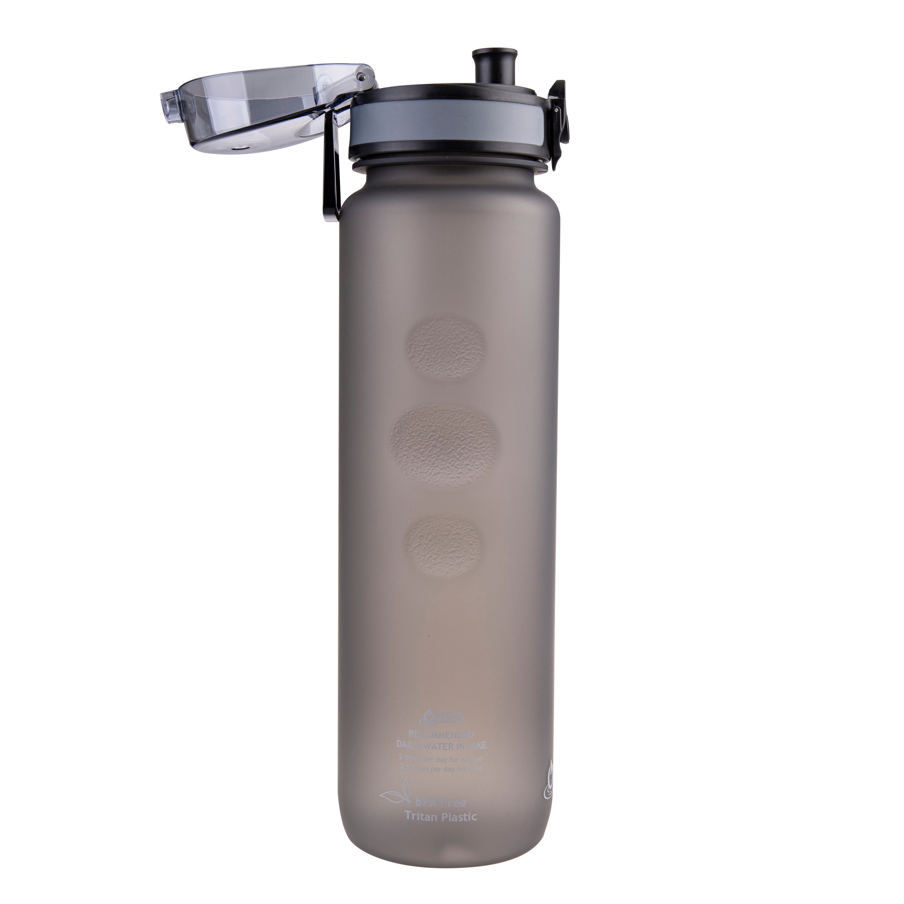 Oasis Tritan Sports Bottle 1L - Graphite
