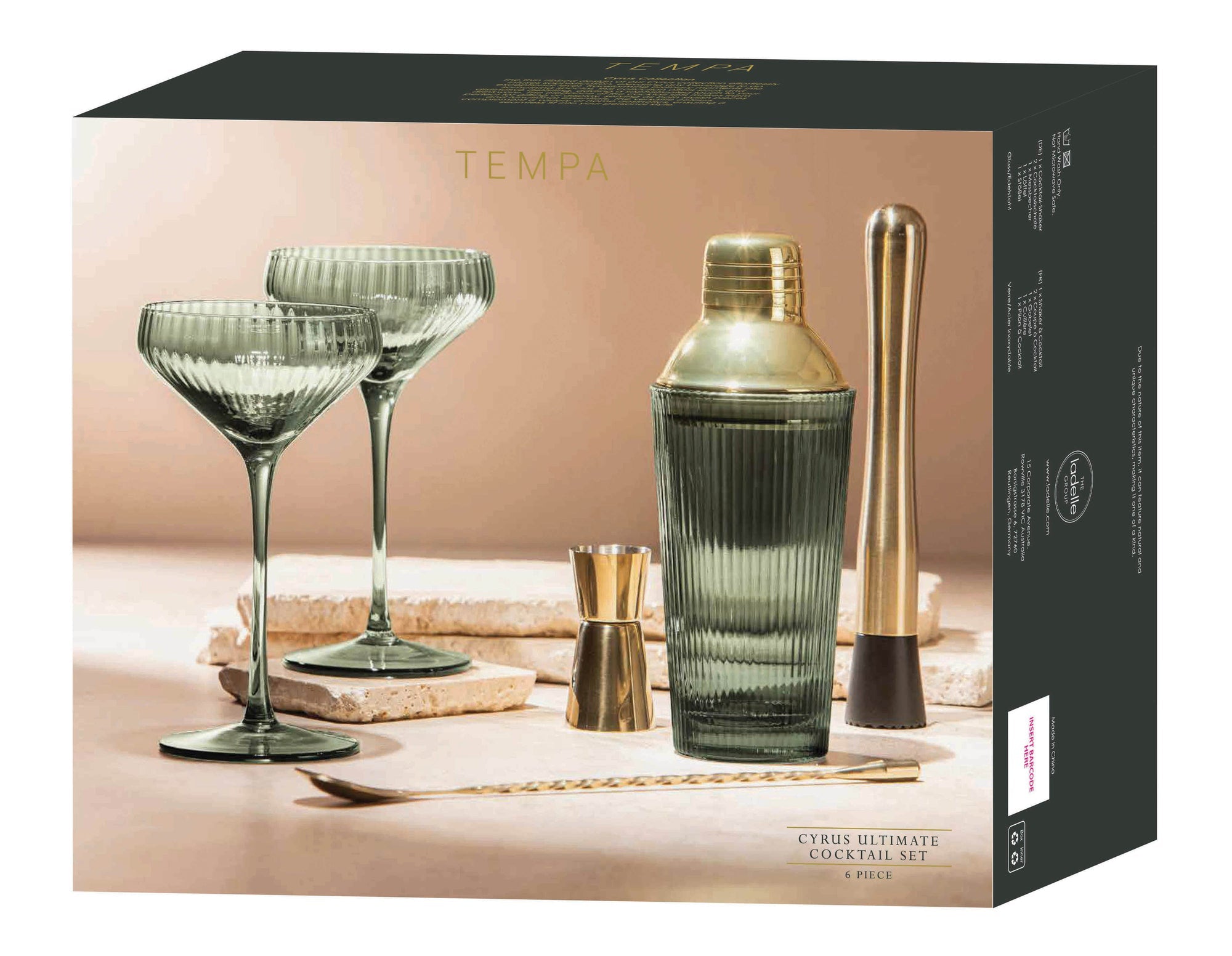 Tempa Cyrus Sage Ultimate Cocktail Set