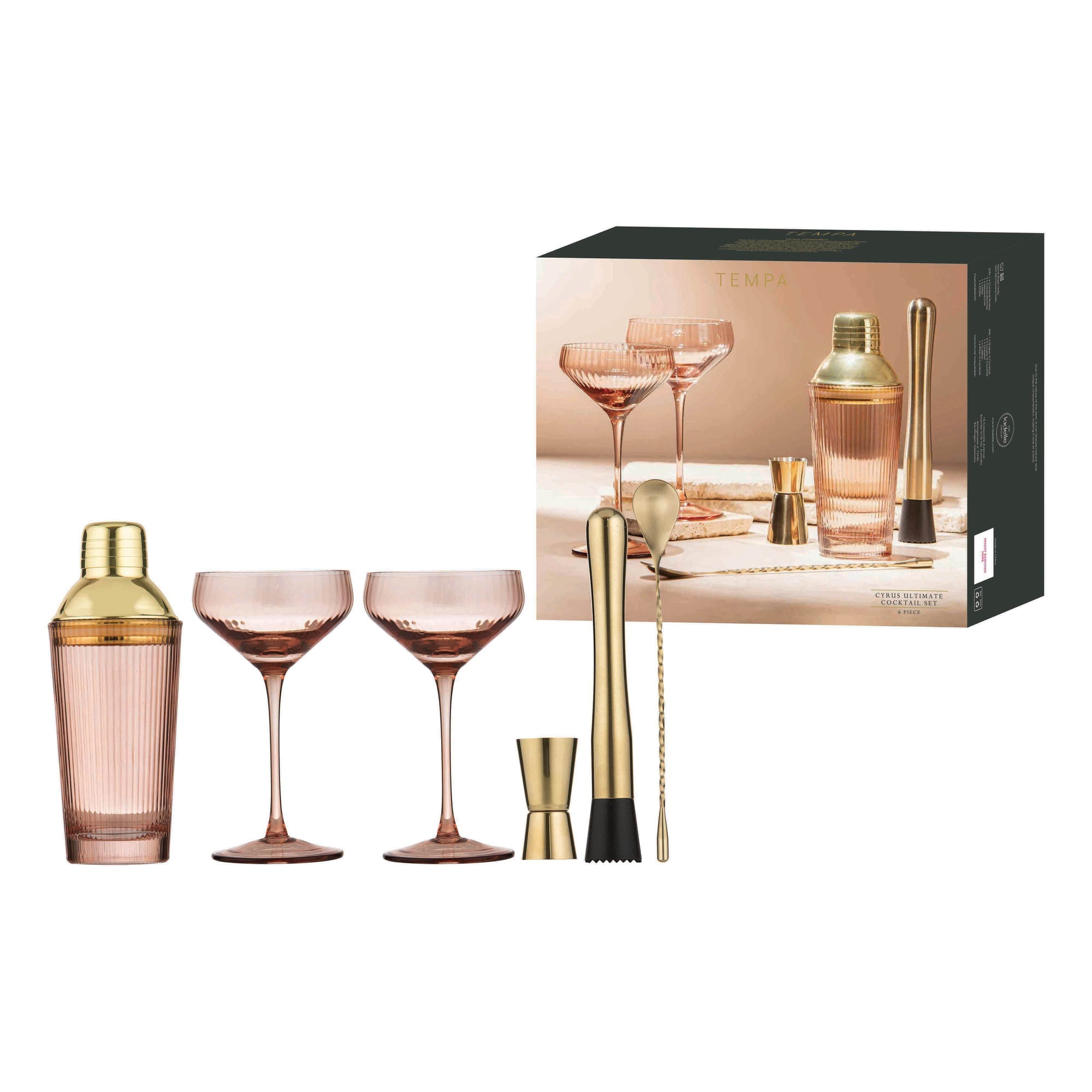 Tempa Cyrus Blush Ultimate Cocktail Set