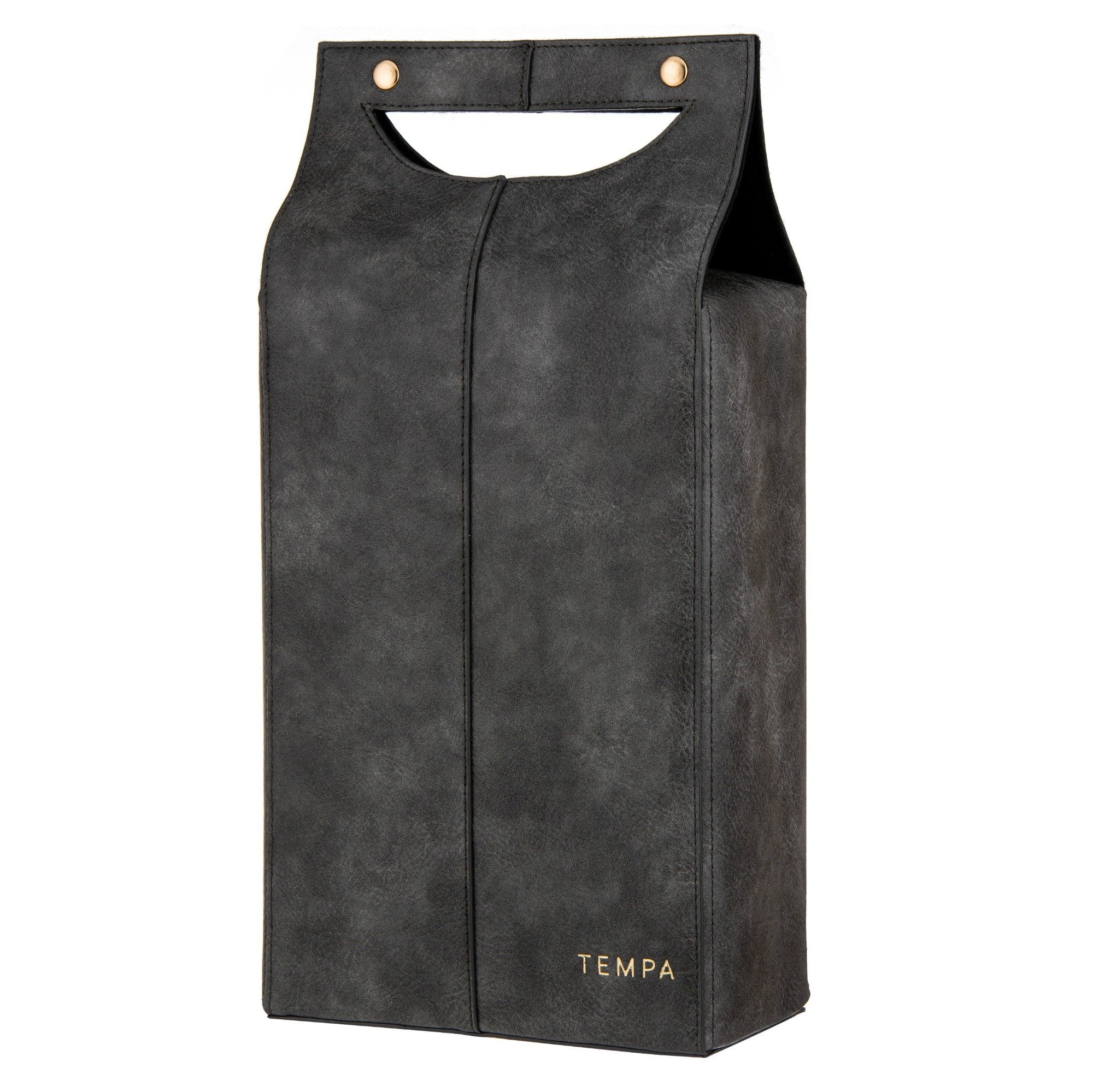 Tempa Harley Charcoal Double Wine Bag