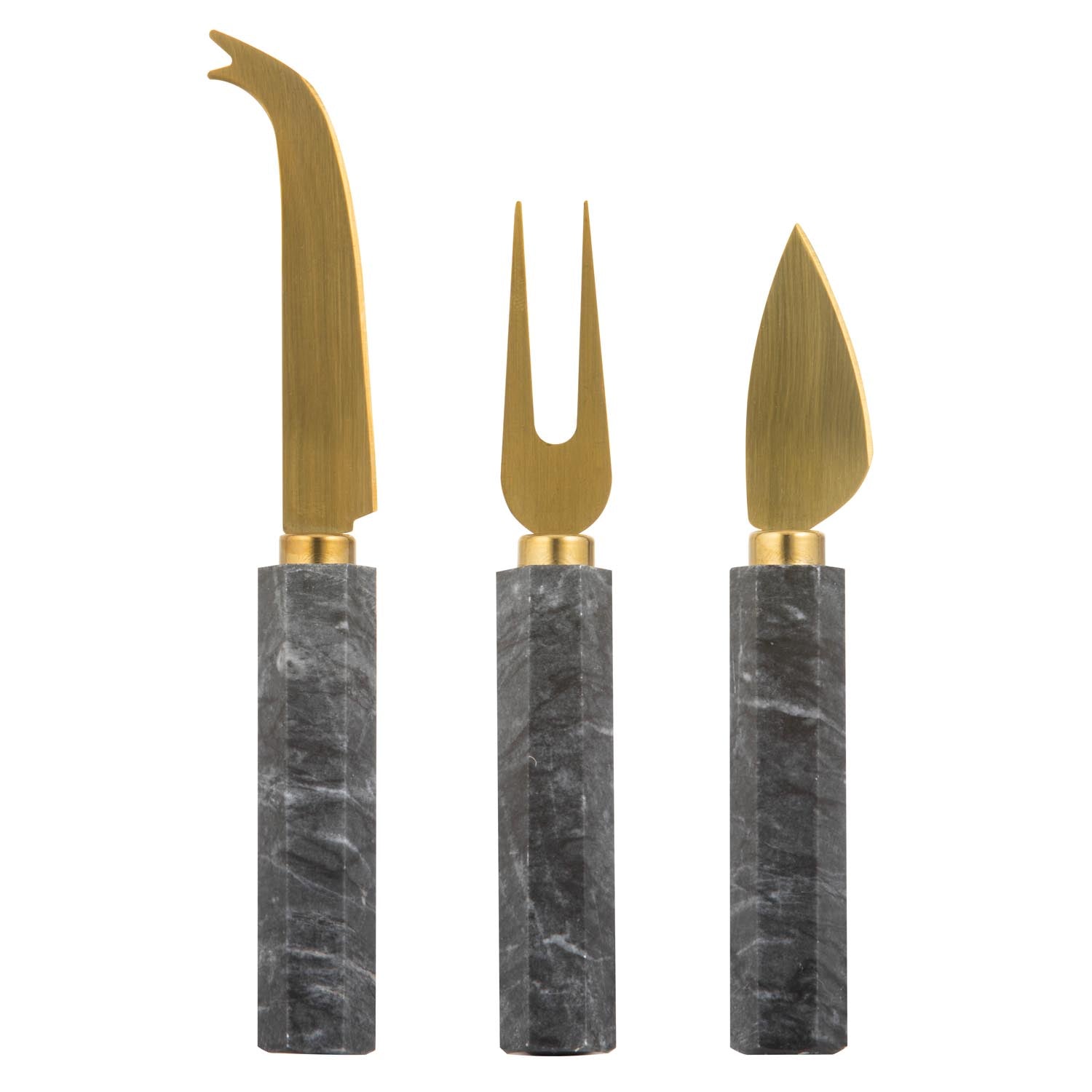 Tempa Kira Grey 3pce Grazing Knife Set
