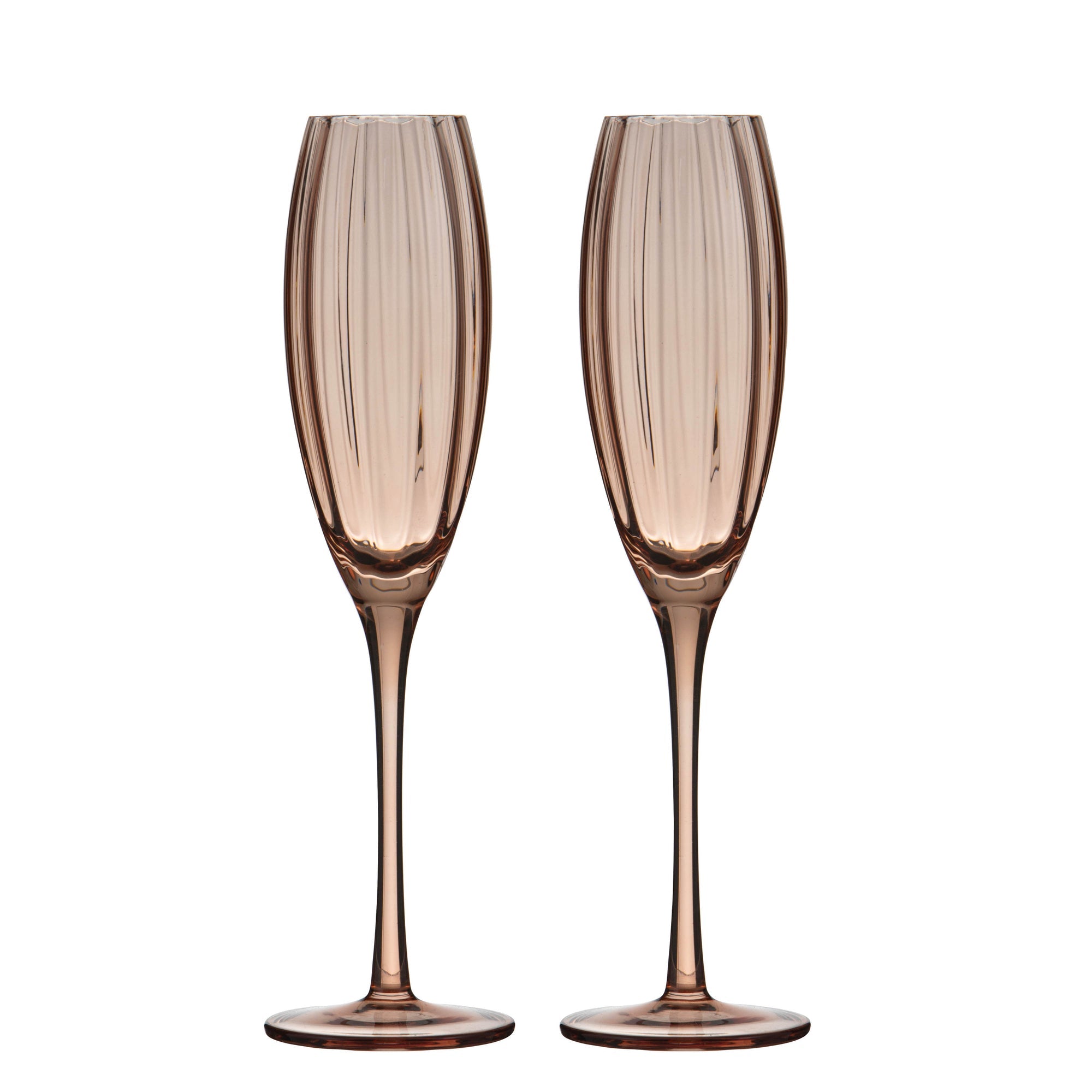 Tempa Sienna Blush 4pk Champagne Glass