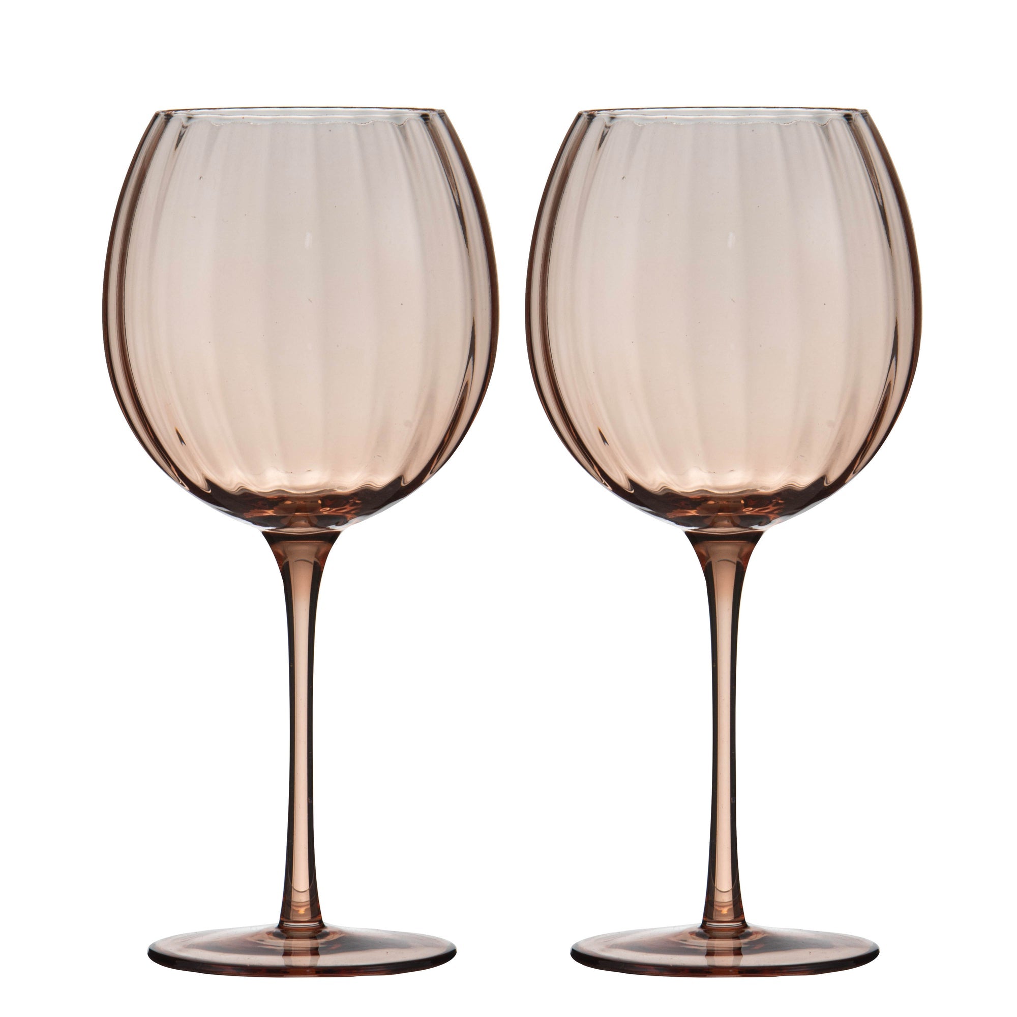 Tempa Sienna Blush 4pk Gin Glass