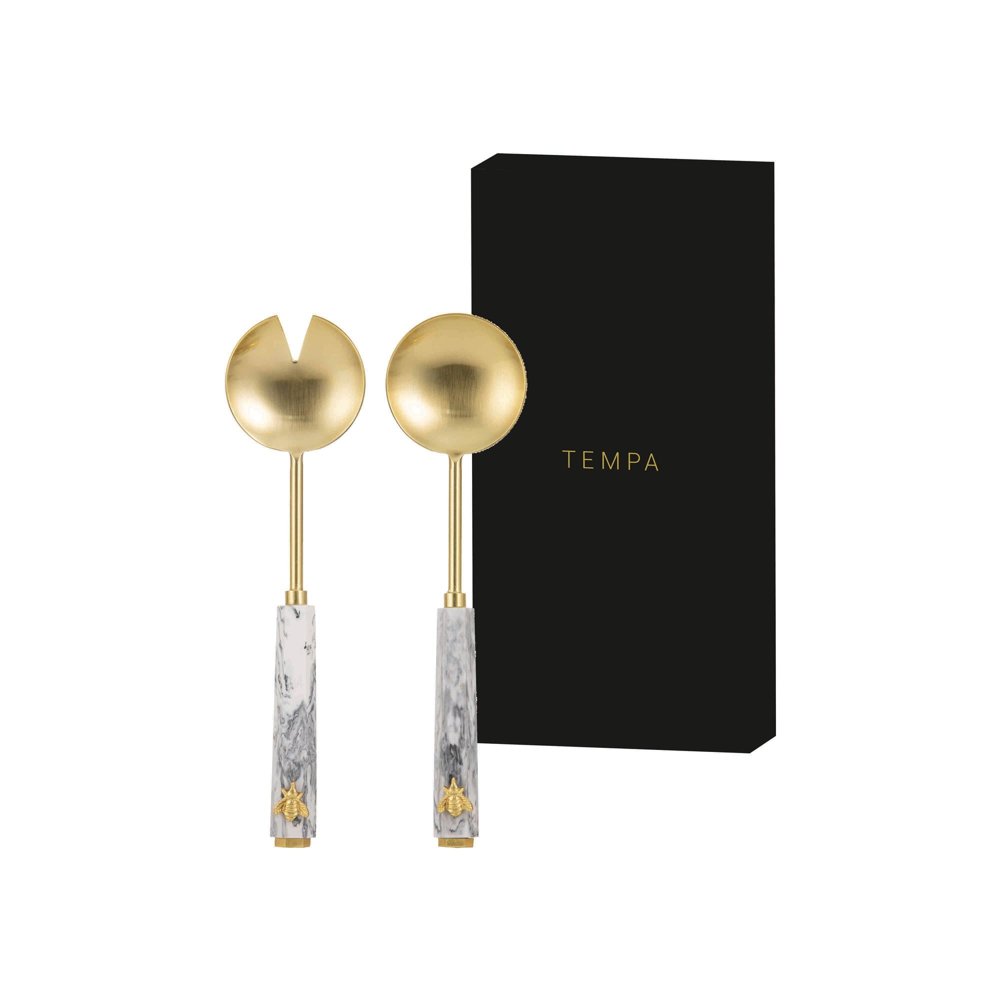 Tempa Modern Bee 2pk Salad Servers
