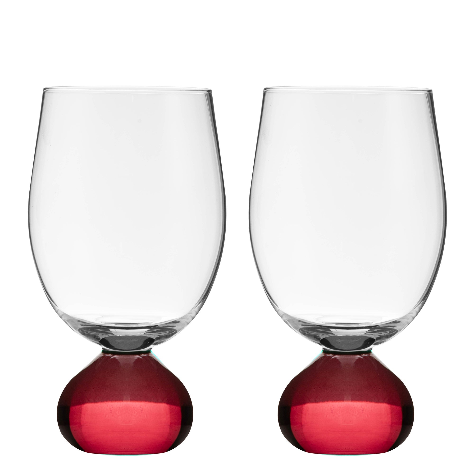Tempa Zephyr Ruby 2pk Wine Glass