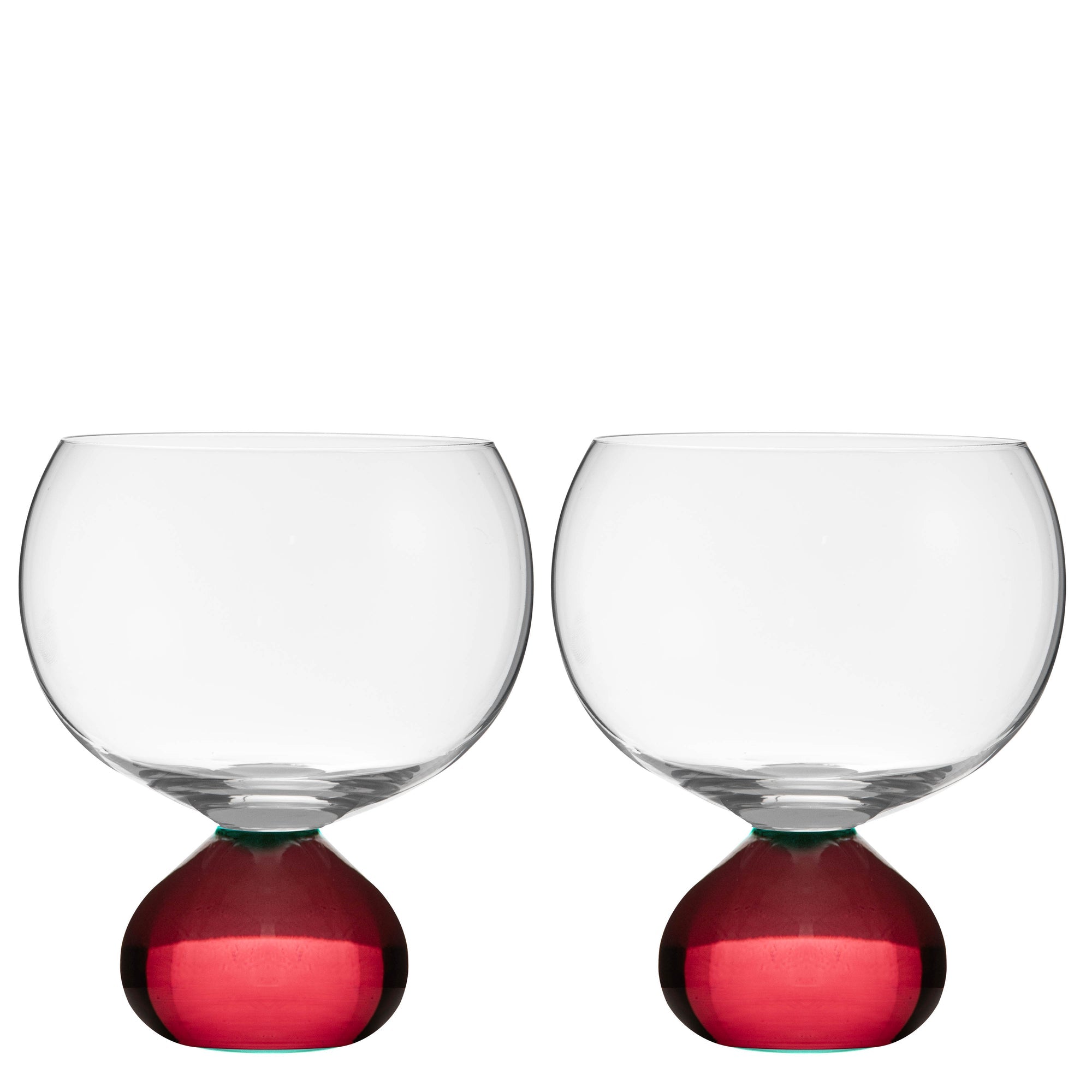 Tempa Zephyr Ruby 2pk Gin Glass