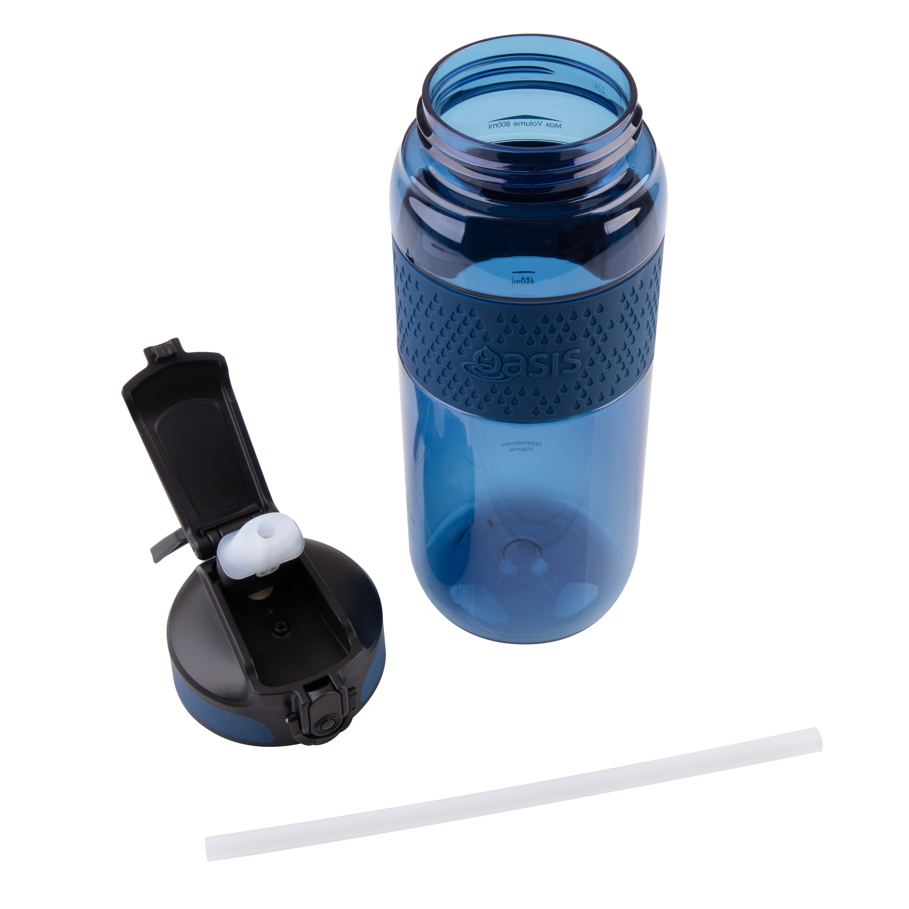 Oasis Sports Bottle with Sipper 800ml - Blue Ocean