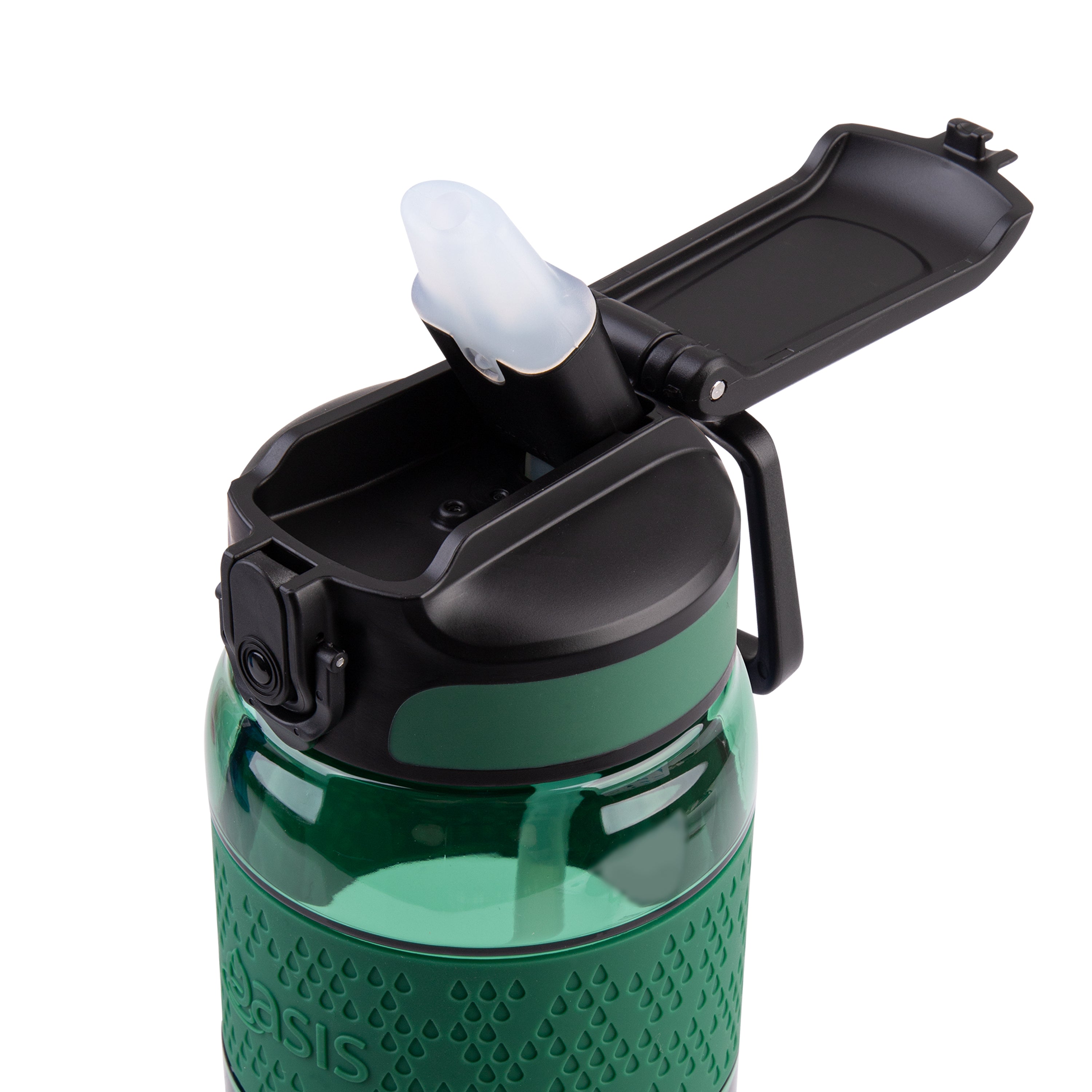 Oasis Sports Bottle with Sipper 800ml - Forest Green