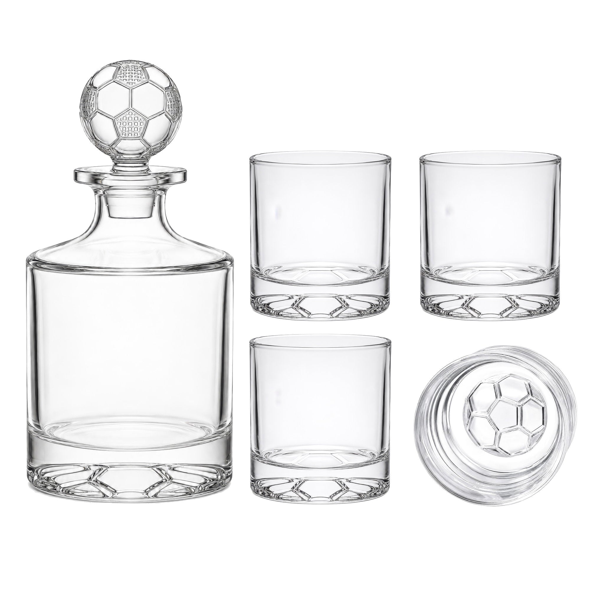 Tempa Well Played Soccer Whisky Set 5pc