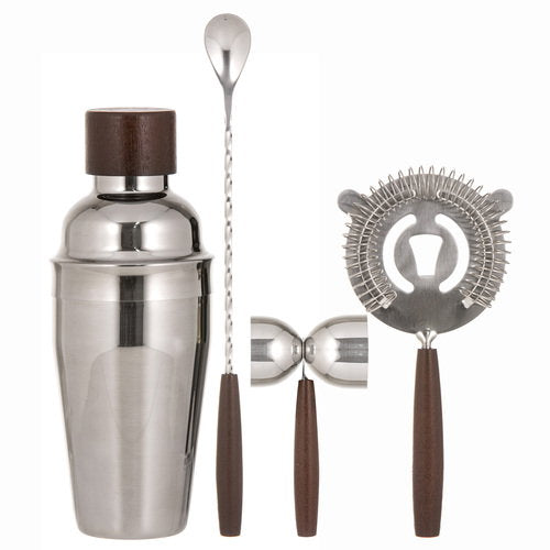 Tempa Alchemy Silver 4pc Cocktail Set