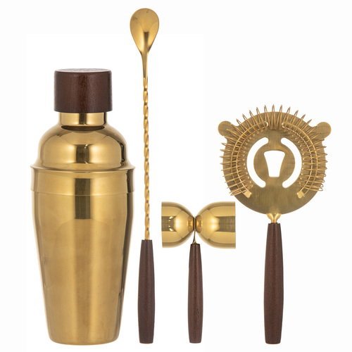 Tempa Alchemy Gold 4pc Cocktail Set