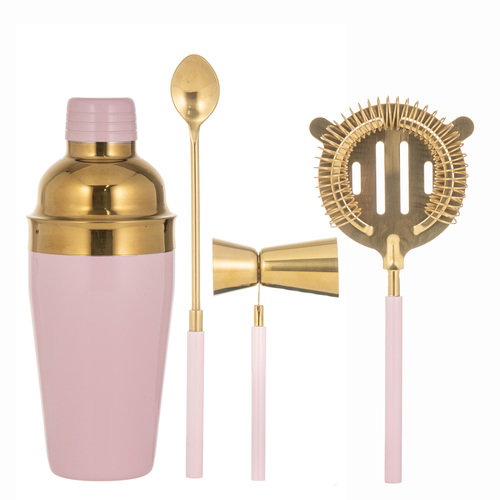 Tempa Paloma Pink 4pc Cocktail Set