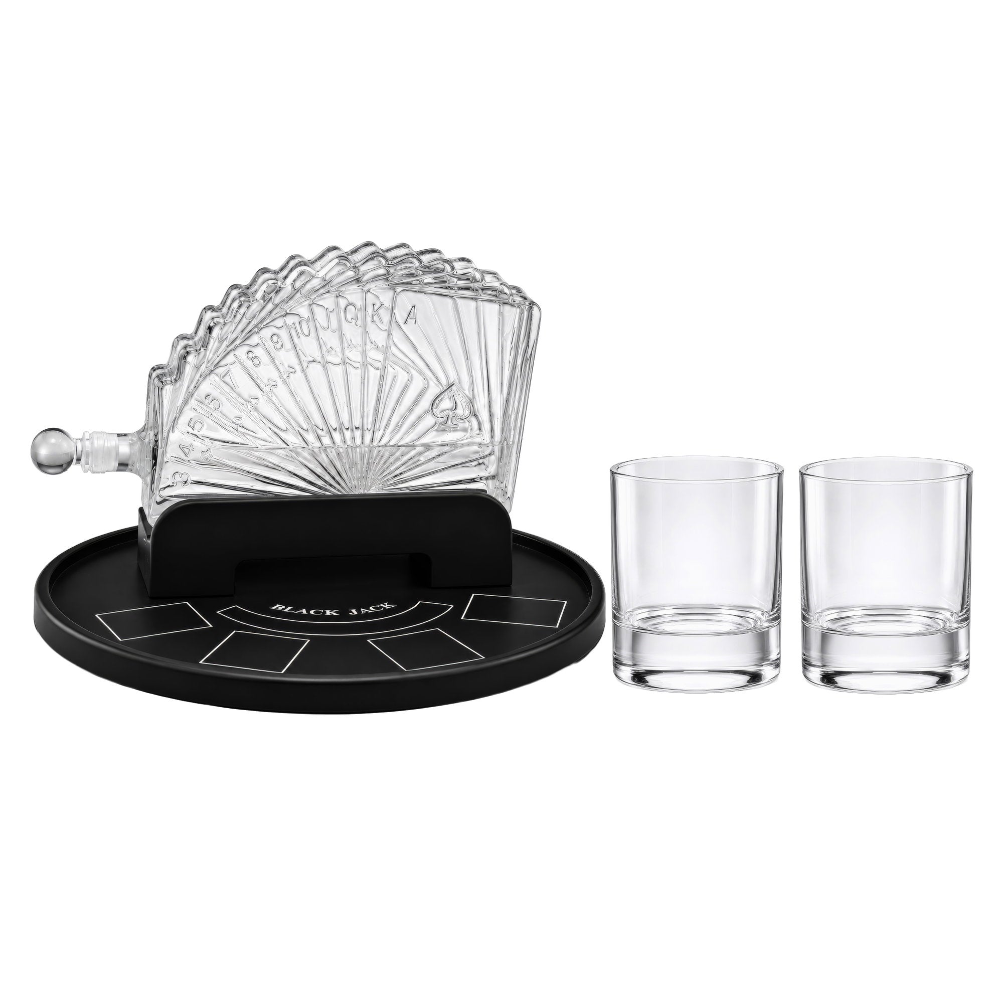 Tempa Preston Poker Whisky Set