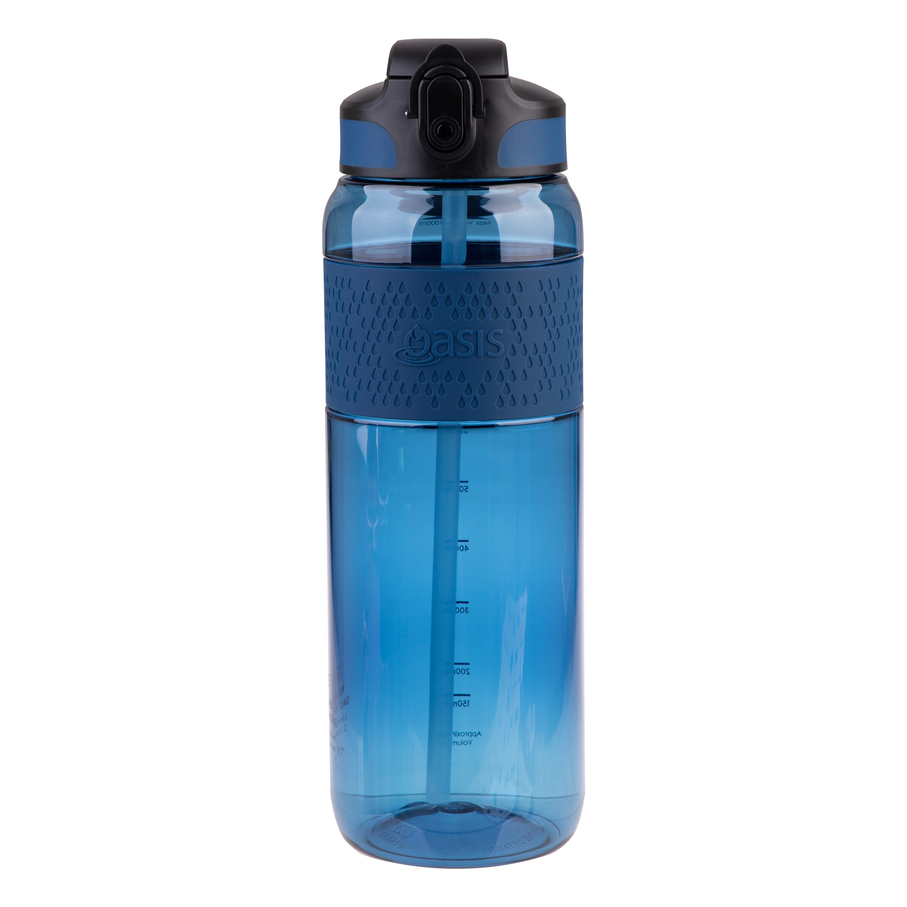 Oasis Sports Bottle with Sipper 1L - Blue Ocean