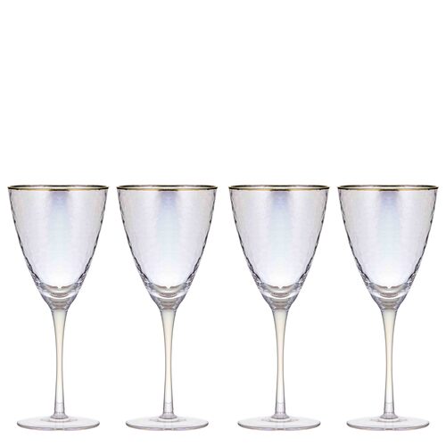 Tempa Giselle Clear 4pk Wine Glass