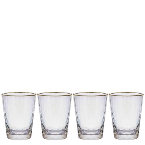 Tempa Giselle Clear 4pk Tumbler
