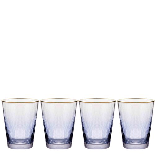 Tempa Giselle Blue 4pk Tumbler