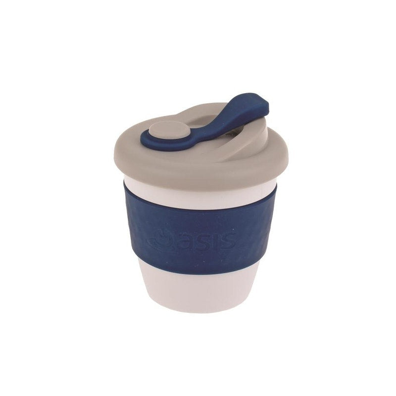 Oasis Biodegradable Eco Cup 230ml - Navy