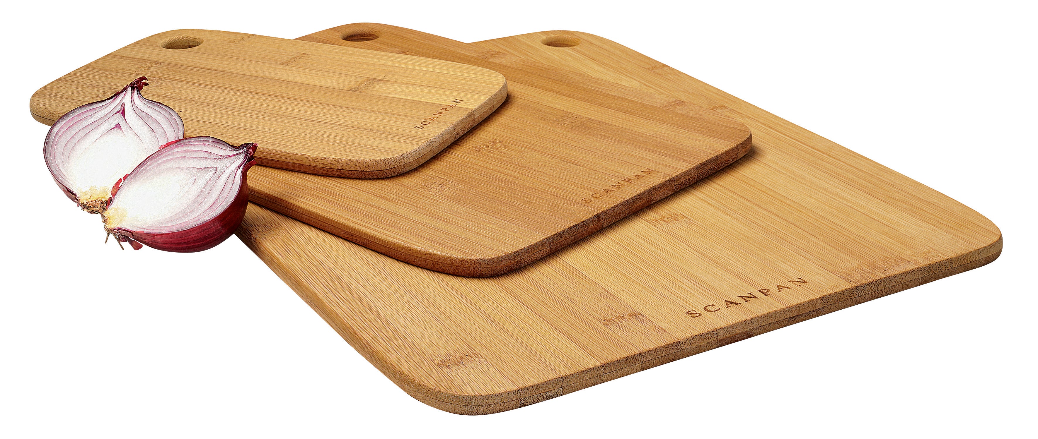 Scanpan Bamboo Board Set - 3 Piece