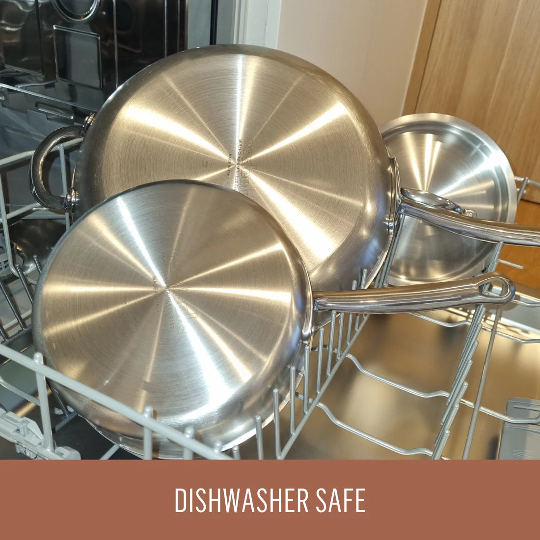 Essteele Per Amore Clad Stainless Steel Induction 4 Piece Cookware Set