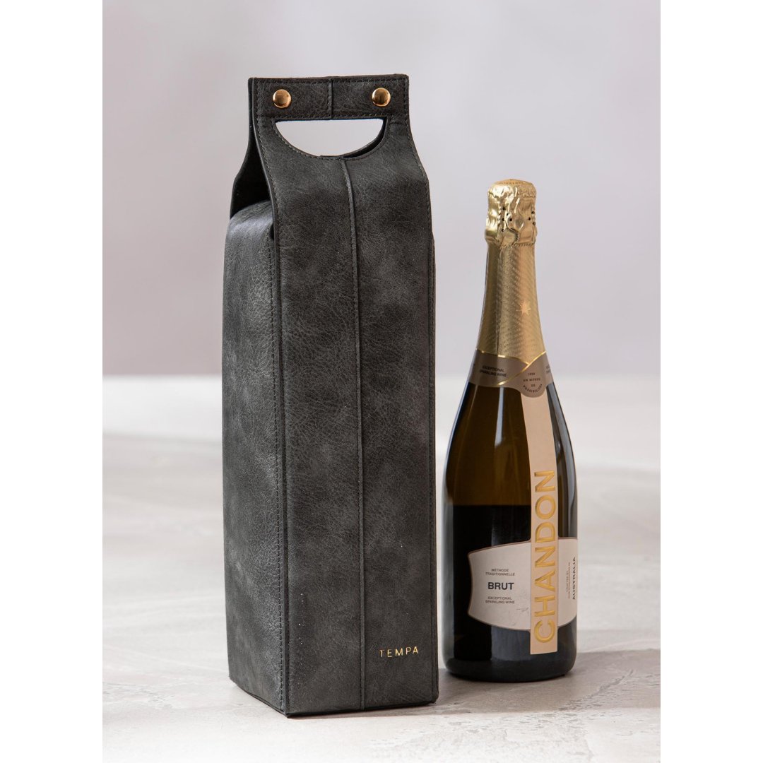 Tempa Harley Charcoal Single Wine Bag