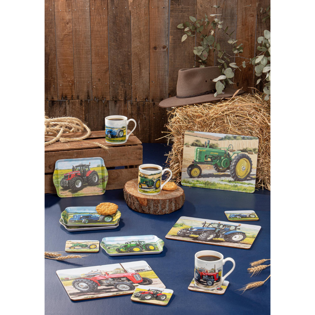 Ashdene Tractors Then & Now Assorted 6pk Placemat