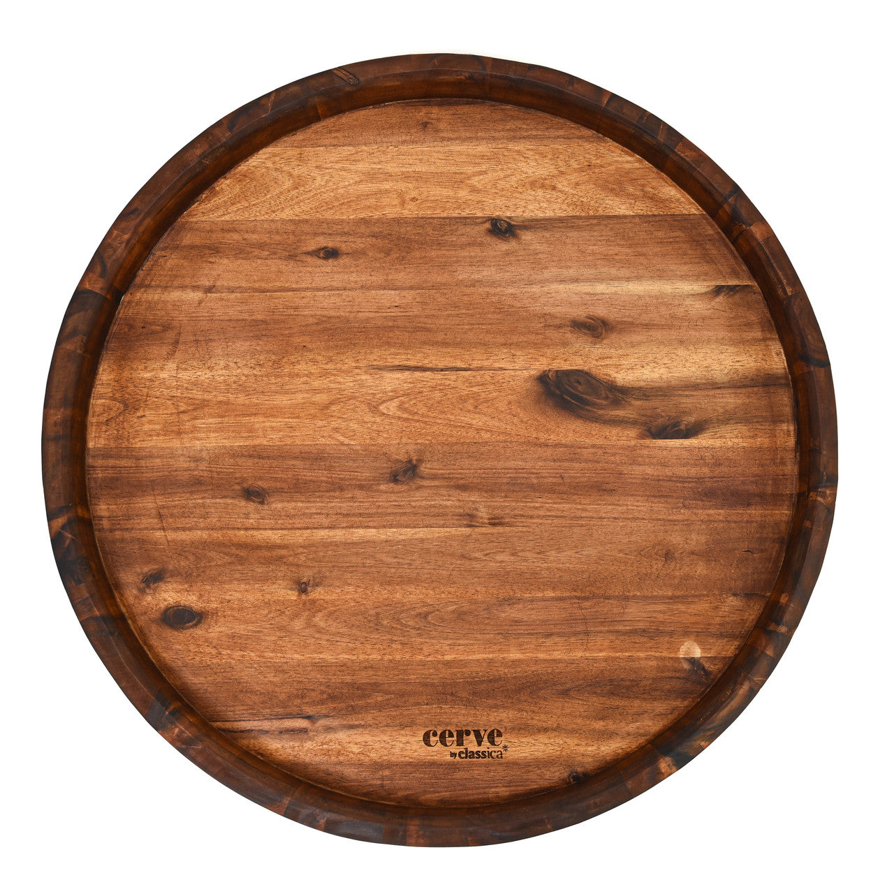 Cerve Wine Barrel Top Serving Tray / Grazing Board