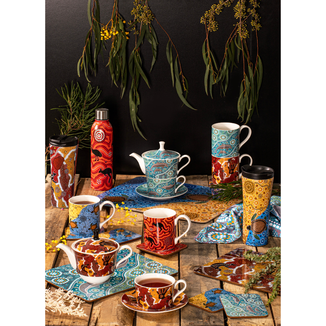Ashdene Maarakool Art Native Title Travel Mug
