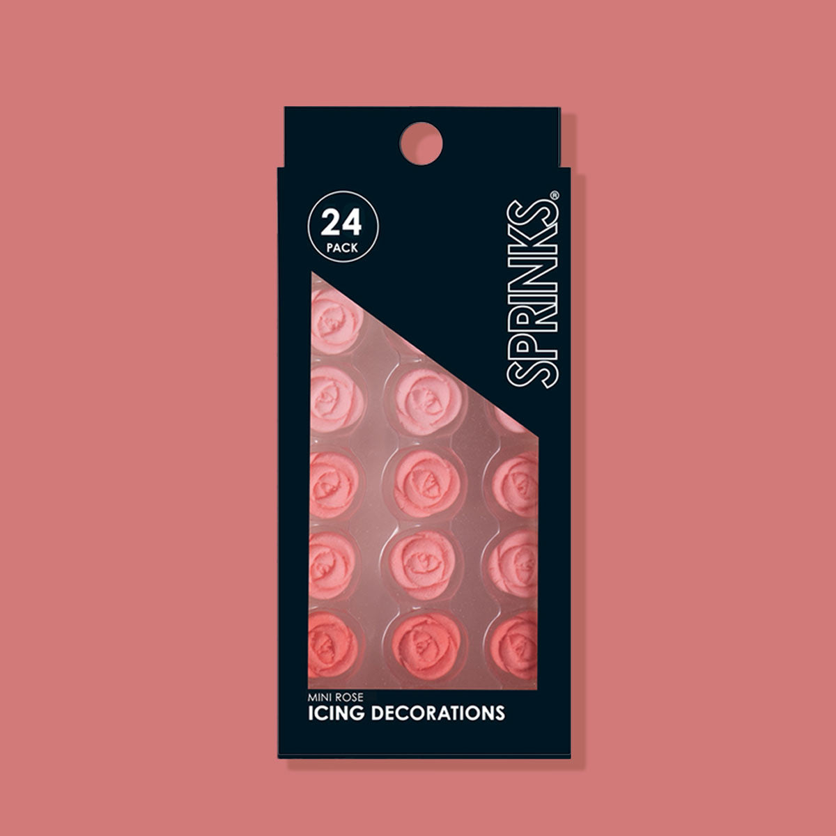 Sprinks Icing Decorations Mini Roses 24 Piece