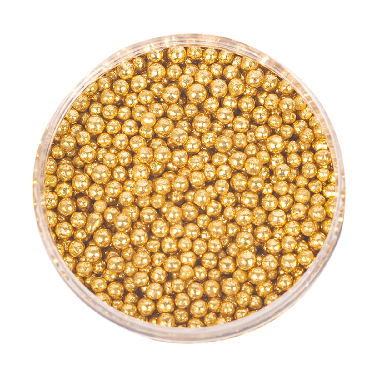 Sprinks Crunchy Shiny Gold 2mm Sprinkles 75g