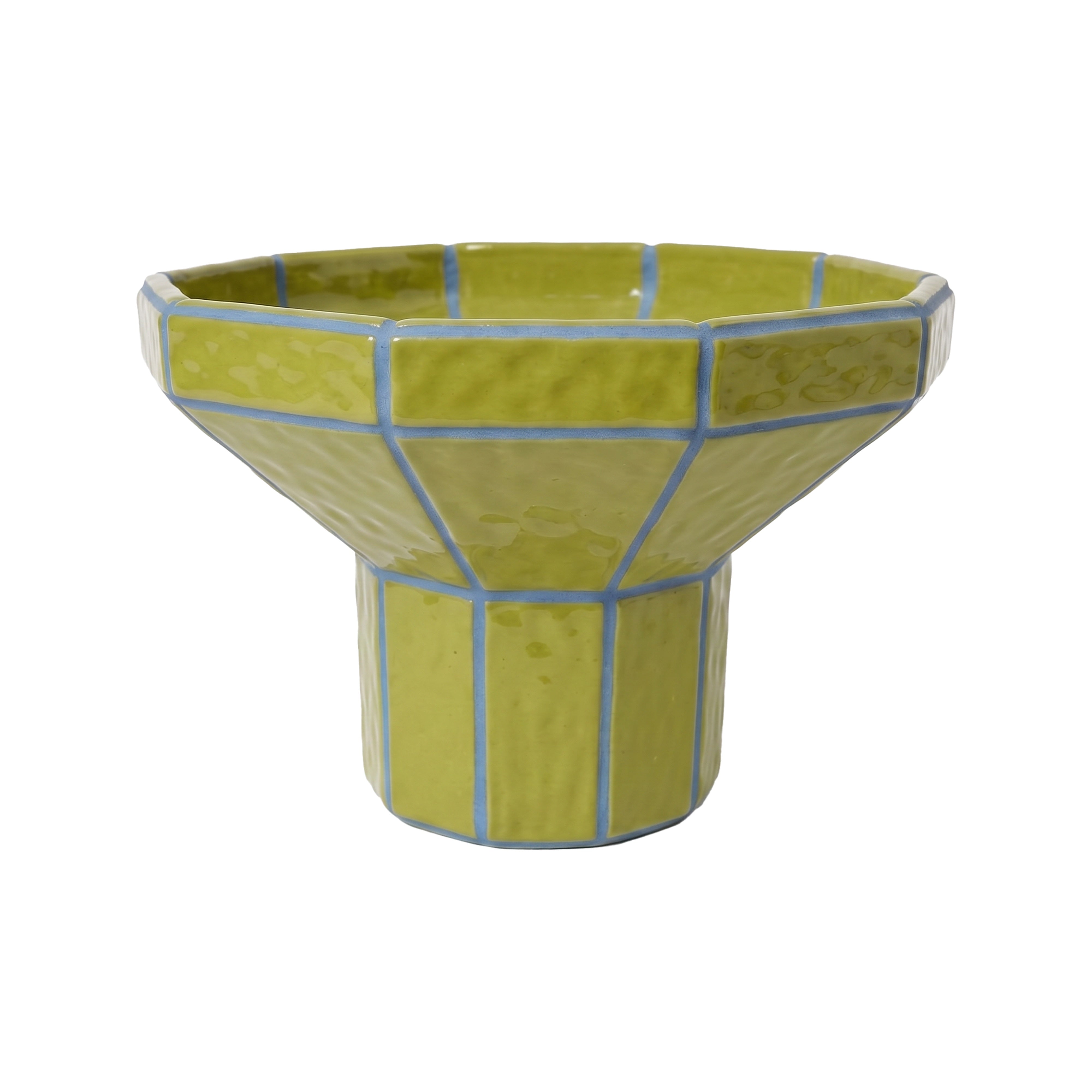 Emporium Sadie Tile Collection Dish Deep Green & Blue
