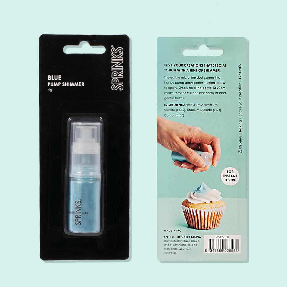Sprinks Pump Shimmer Blue