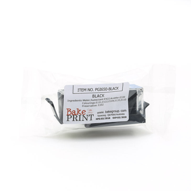 Bake Print 650 Edible Ink Cartridge Black Large